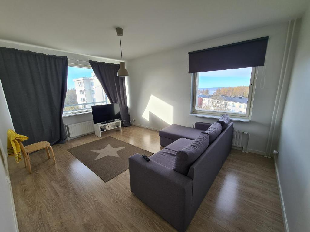 Χώρος καθιστικού στο Rytitornit Apartment A18