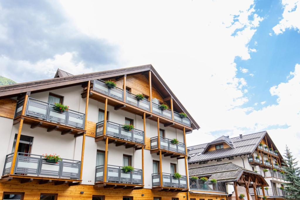 Budova, kde se hotel nachází