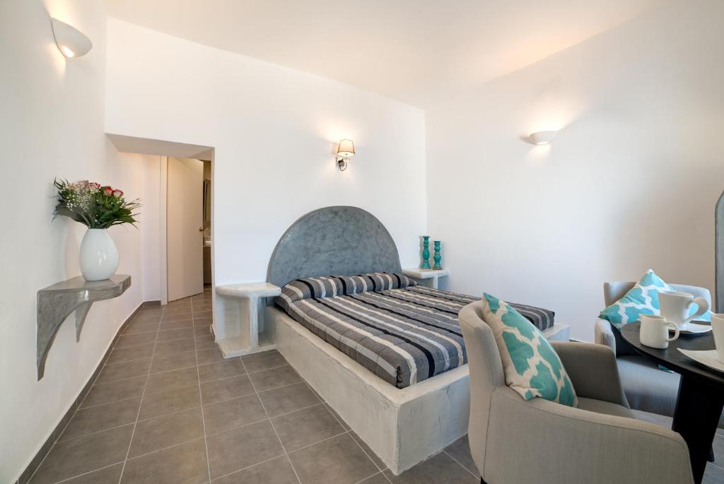 Posezení v ubytování Remvi Suites