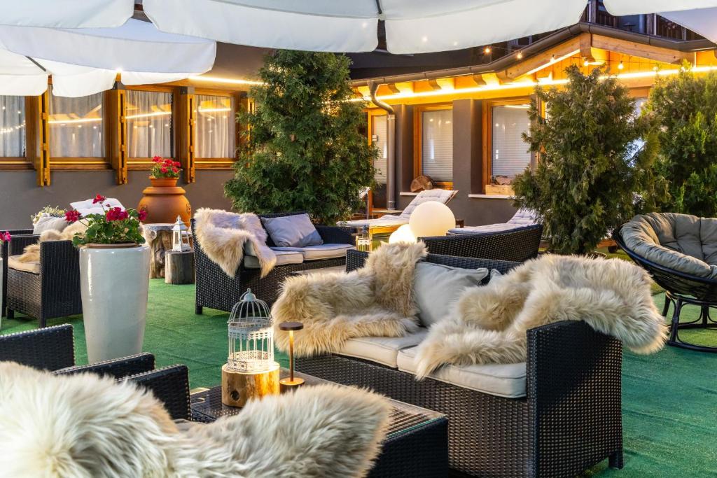 Posezení v ubytování Hotel Folgarida