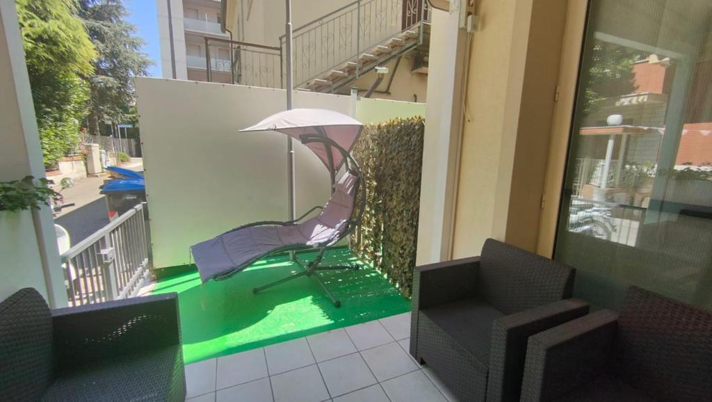 Balkón nebo terasa v ubytování Hotel Eriale Nuova Gestione