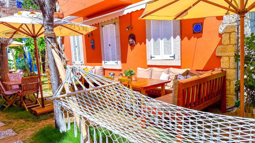 Posezení v ubytování Banana Alaçatı Food & Stay - Adults Only