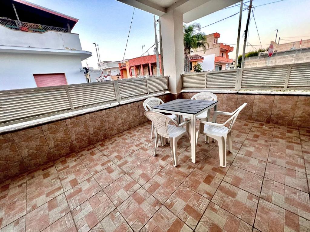 Balkón nebo terasa v ubytování AMBRA’S HOME
