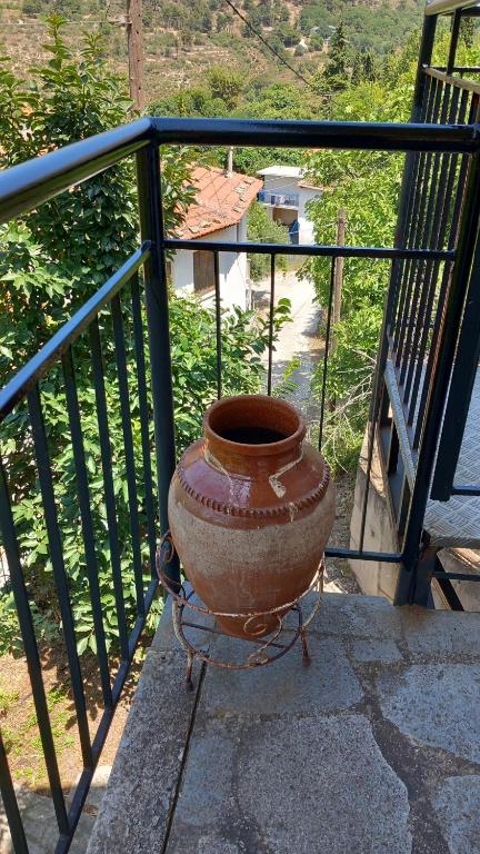 Balkón nebo terasa v ubytování Mare Monte Kazaviti