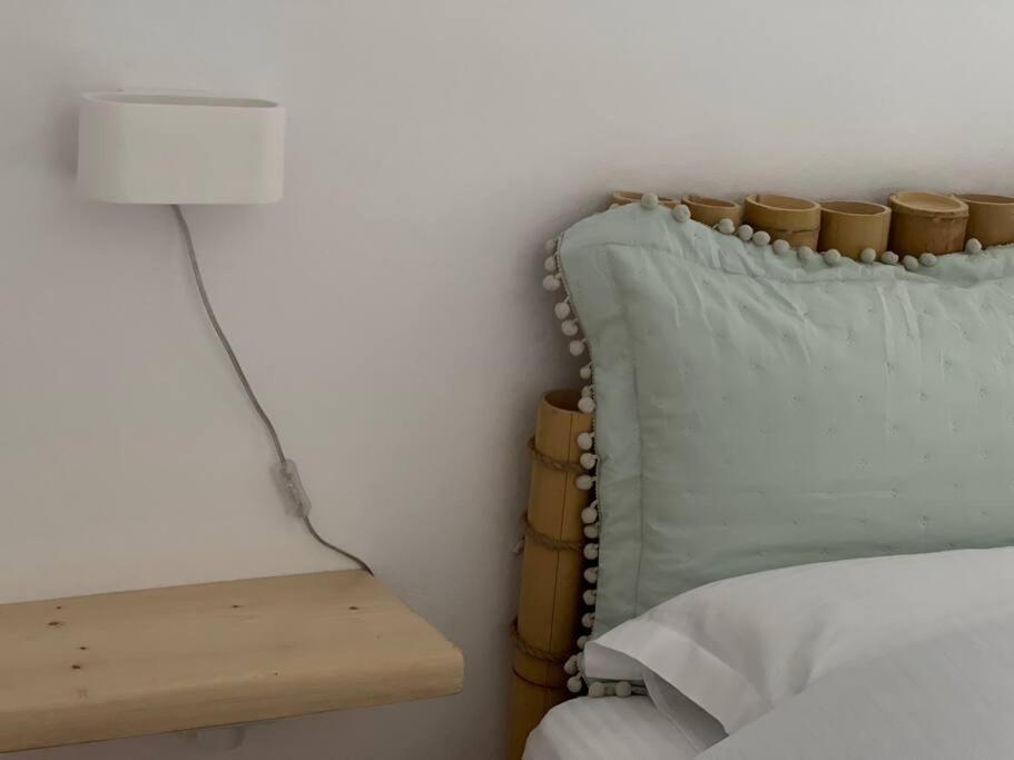 Ein Bett oder Betten in einem Zimmer der Unterkunft Volax280 Syros Amazing View