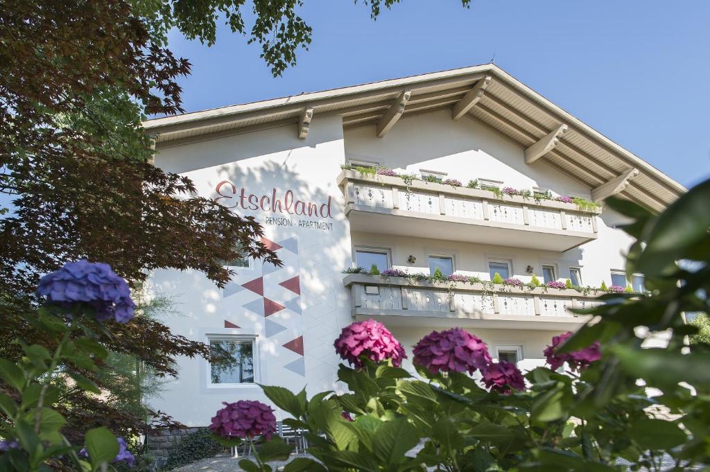 Zahrada ubytování Pension Etschland