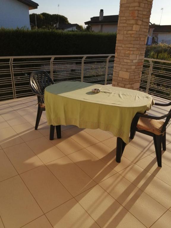 Balkón nebo terasa v ubytování B&B dei Girasoli