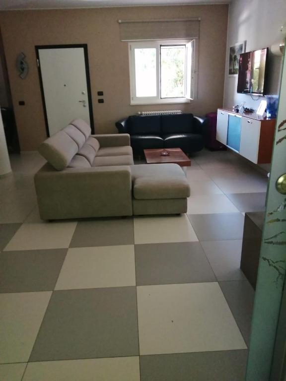 Posezení v ubytování B&B dei Girasoli
