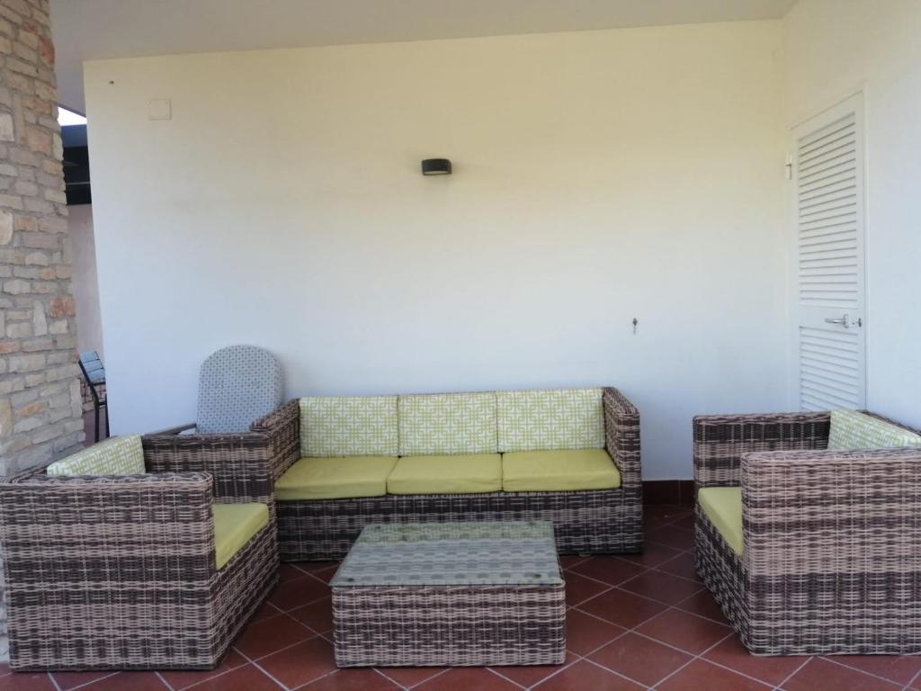 Posezení v ubytování B&B dei Girasoli