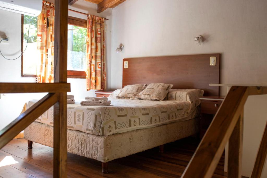 Postel nebo postele na pokoji v ubytování Complejo Paranay
