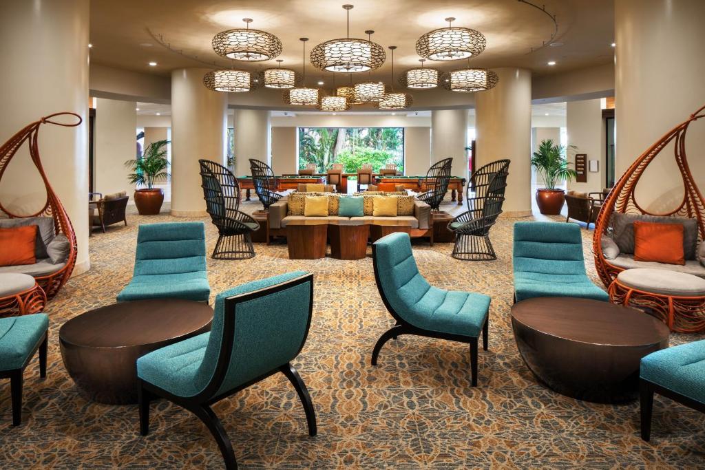 Posezení v ubytování Sheraton Waikiki Beach Resort