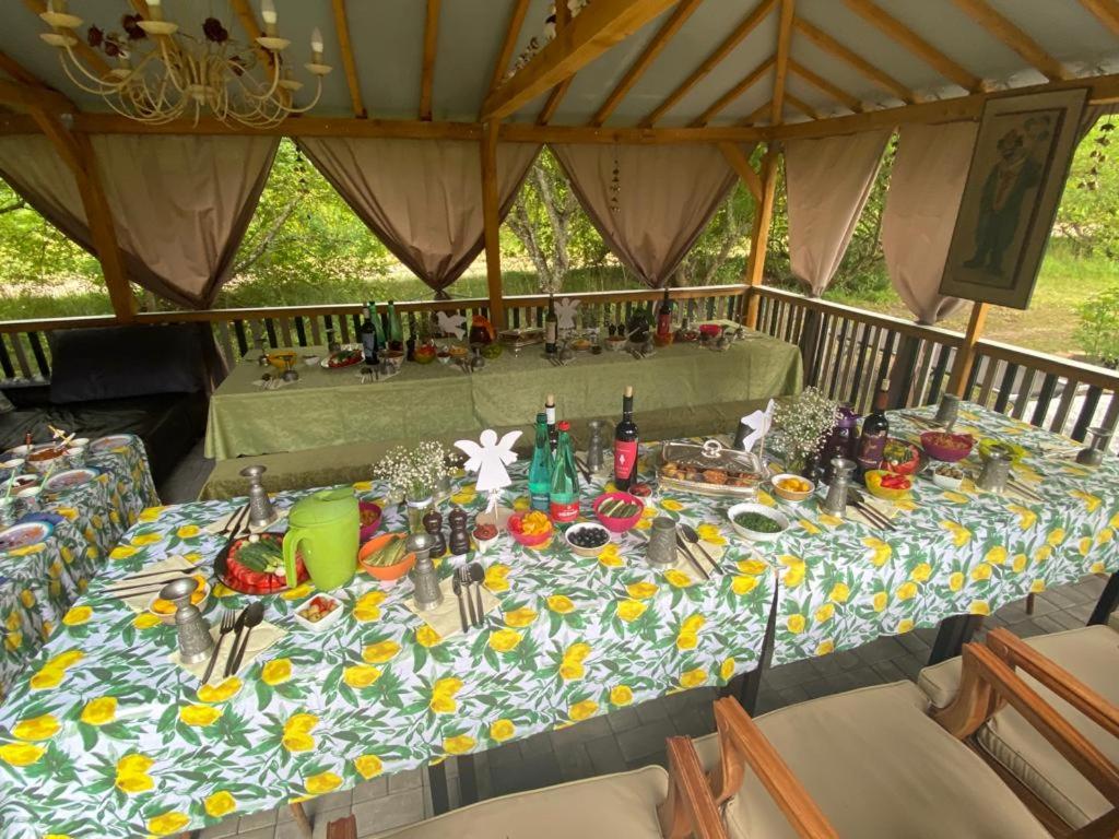 Restaurace v ubytování Upmaļi