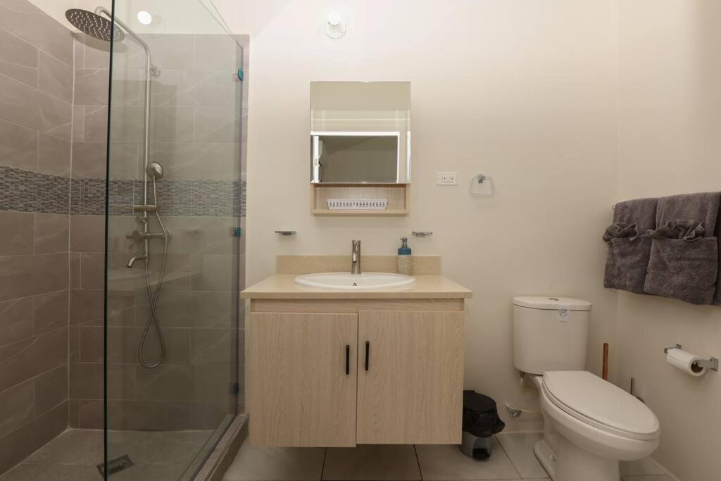 Koupelna v ubytování Osmax Oasis, 2 BD and 2 BA, Gated, near Puerto Seco Beach