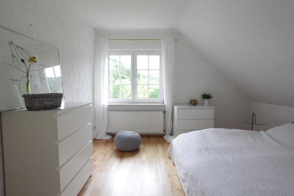 Postel nebo postele na pokoji v ubytování Bos En Kasteel