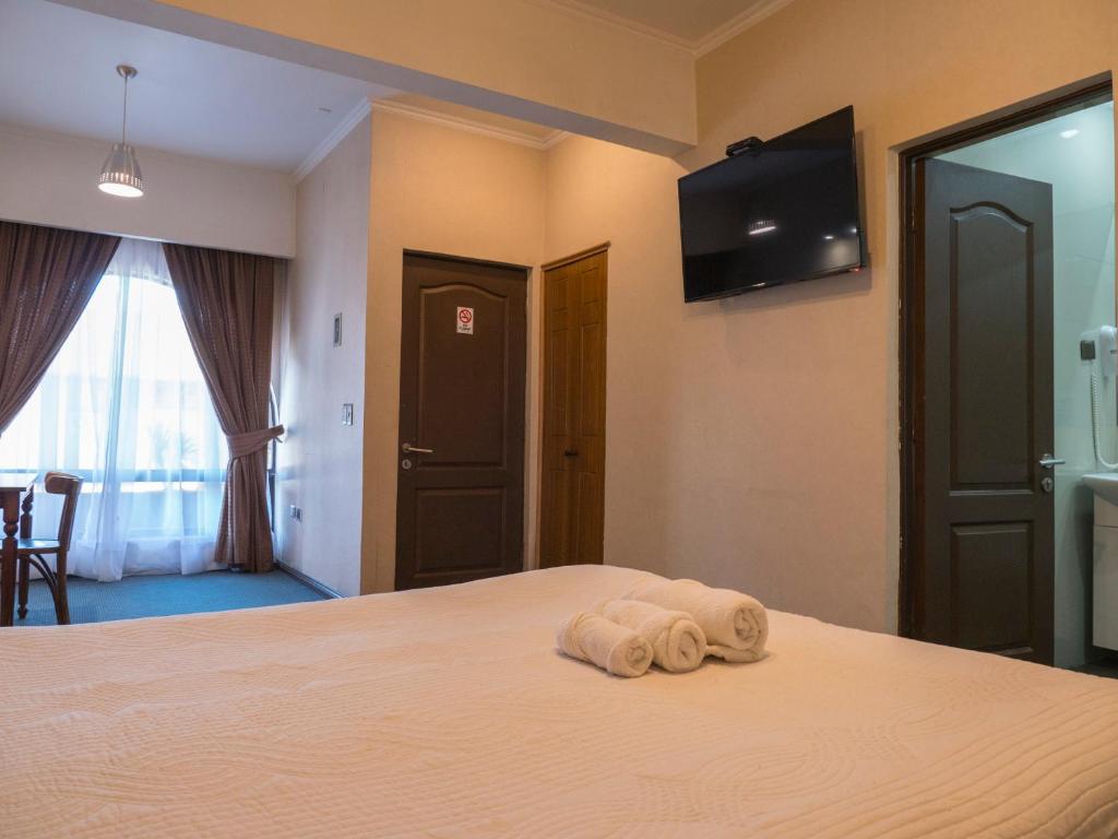 Postel nebo postele na pokoji v ubytování Hotel Econohotel