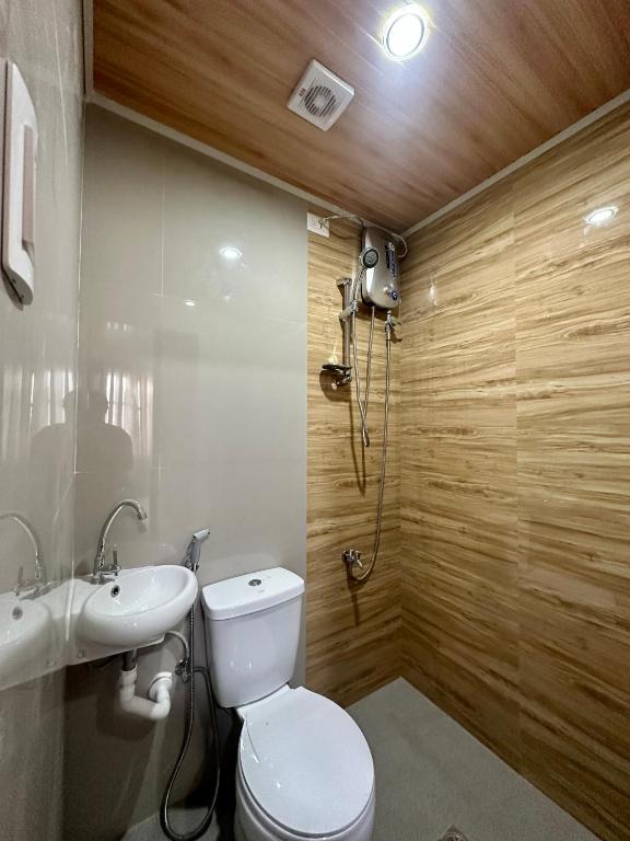 Koupelna v ubytování Tacloban EVMC Gdex Transient House