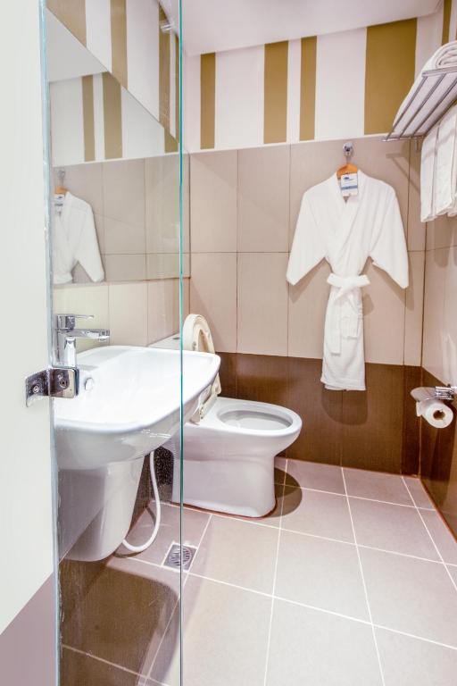 Koupelna v ubytování Hotel101 - Fort