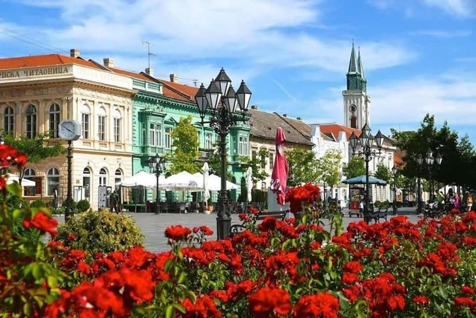 Utsikt over Sombor, enten fra leiligheten eller fra et annet sted