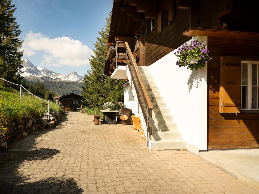 Üldine mäevaade või majutusasutusest Chalet am Sunne-Egge auf Axalp bei Brienz pildistatud vaade