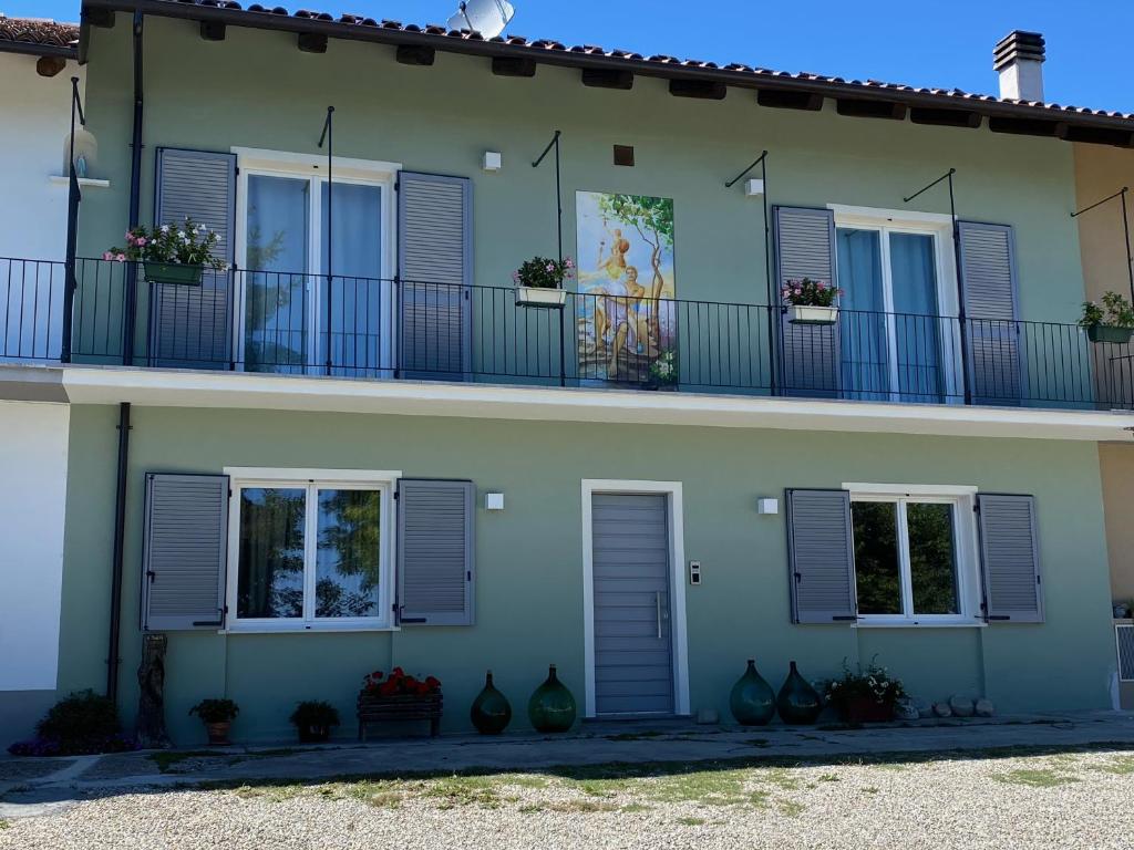 Budova, kde se bed and breakfast nachází