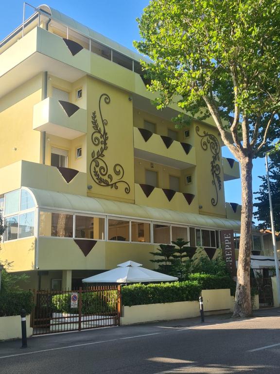 Budova, kde se hotel nachází