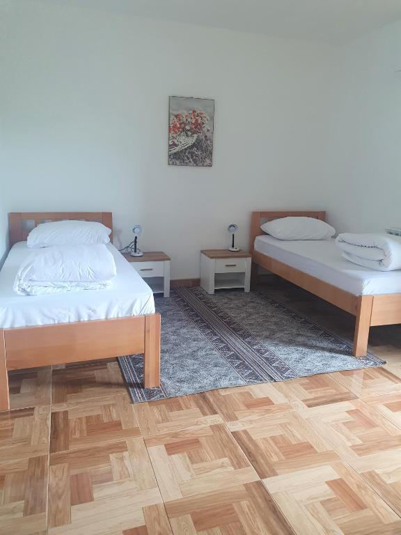 Postel nebo postele na pokoji v ubytování Hotel Europa