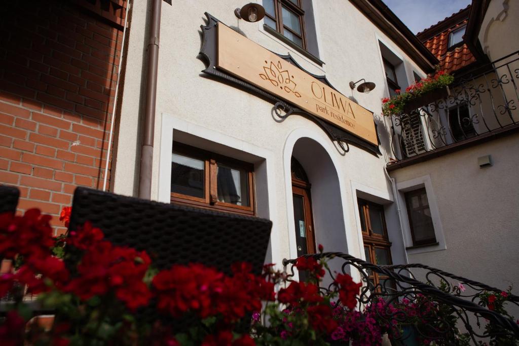 Budova, kde se aparthotel nachází