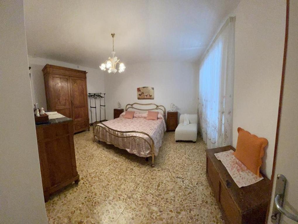Postel nebo postele na pokoji v ubytování La casa di Franco