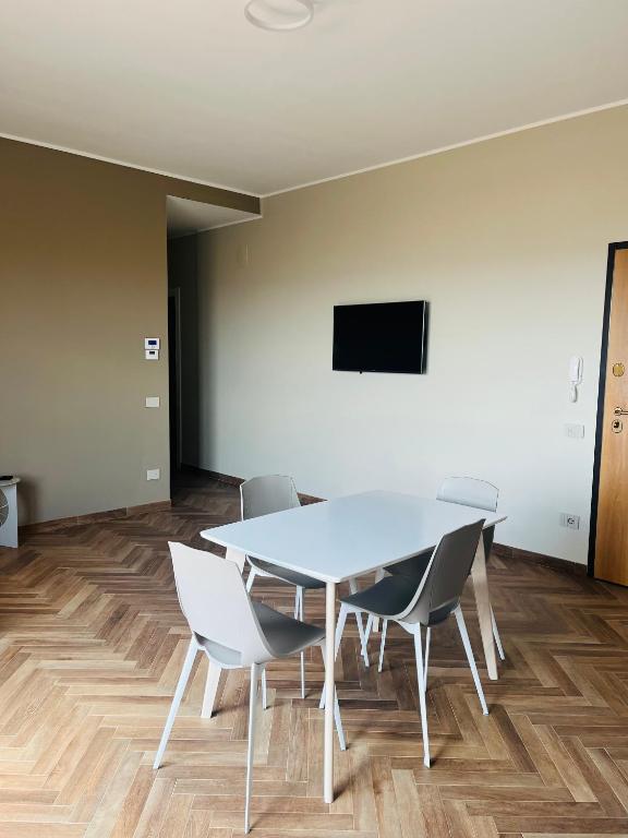 TV a/nebo společenská místnost v ubytování Il primo sasso