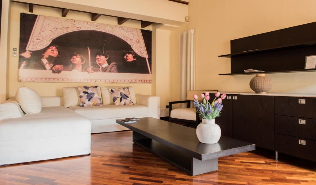 Część wypoczynkowa w obiekcie Appartamento Sweet Verona