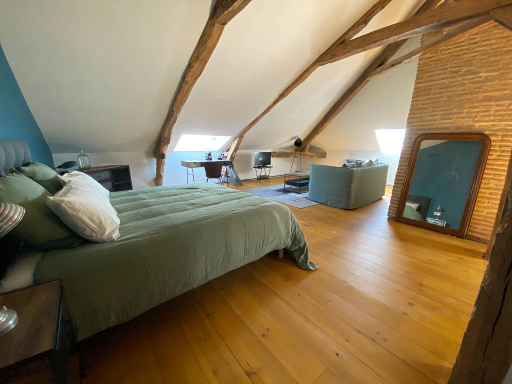 la maison de Manon - Deluxe Quadruple Room