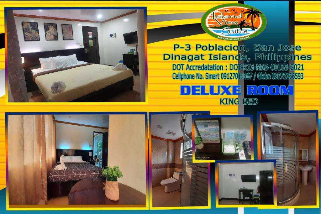 Postel nebo postele na pokoji v ubytování ISLAND VIEW SUITES