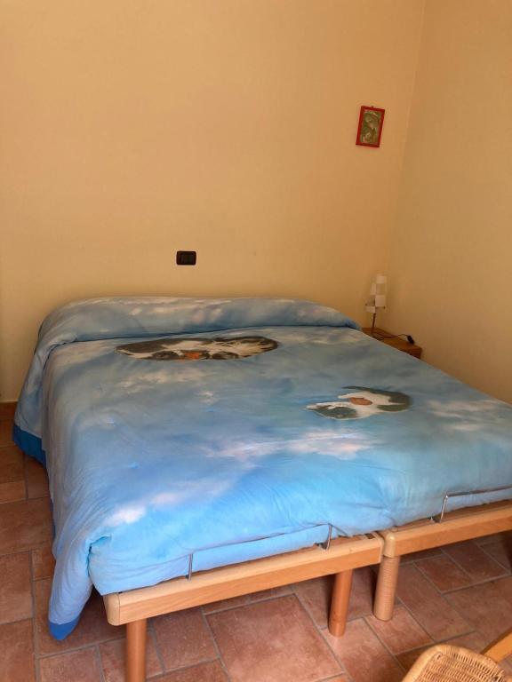 Postel nebo postele na pokoji v ubytování appartamento