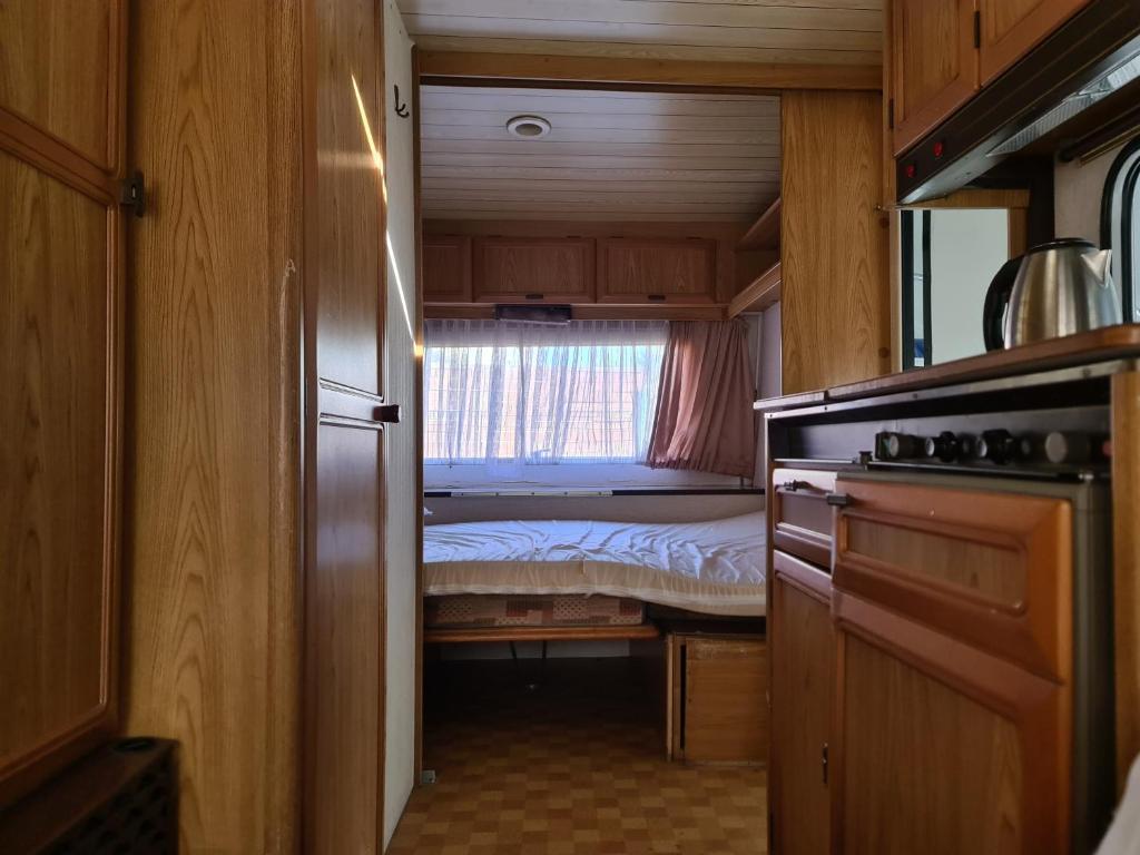 Kuchyň nebo kuchyňský kout v ubytování Camping - Park Władysławowo