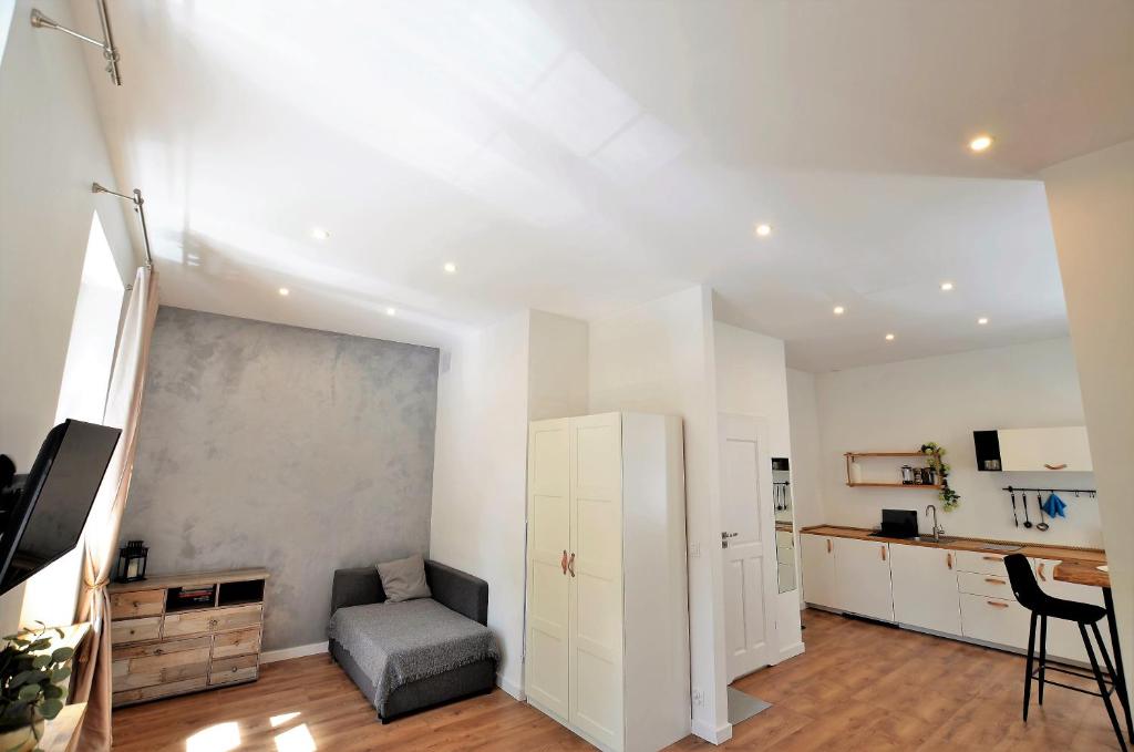 Kuchyňa alebo kuchynka v ubytovaní Apartament Szeroka Old Town