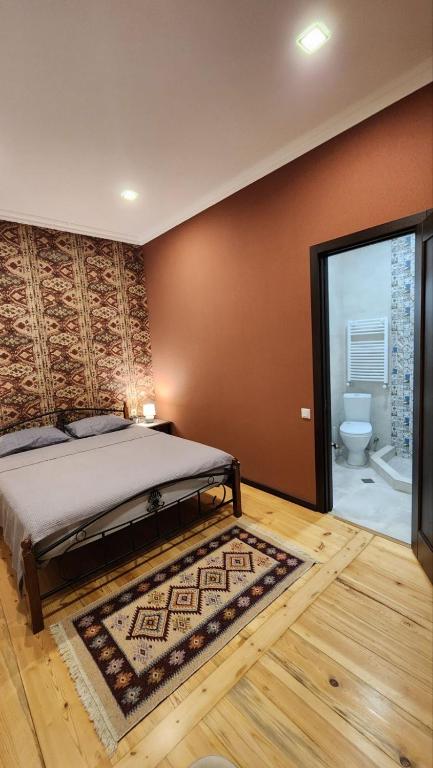 Postel nebo postele na pokoji v ubytování Velio Guest House