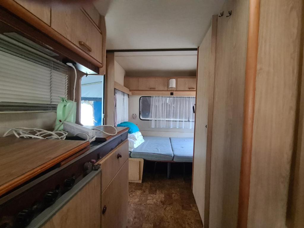 Kuchyň nebo kuchyňský kout v ubytování Camping - Park Władysławowo