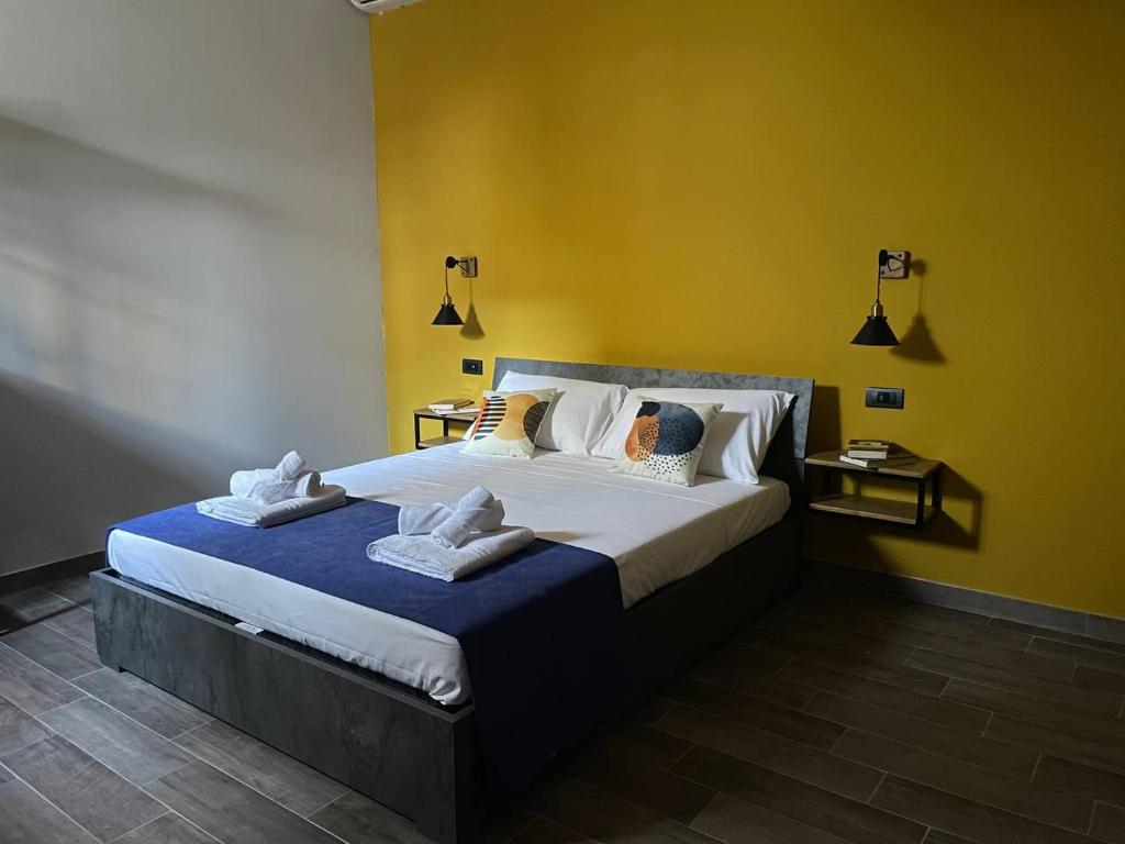 Postel nebo postele na pokoji v ubytování Rambling Rooms