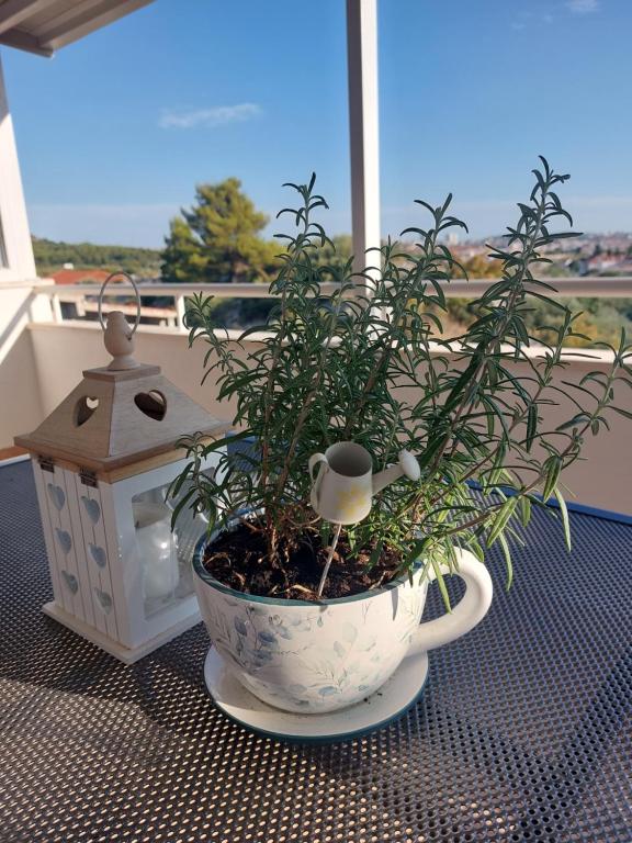 Balkón nebo terasa v ubytování SPLIT VIEW 2 Bedrooms LUXURY APARTMAN 90 m2