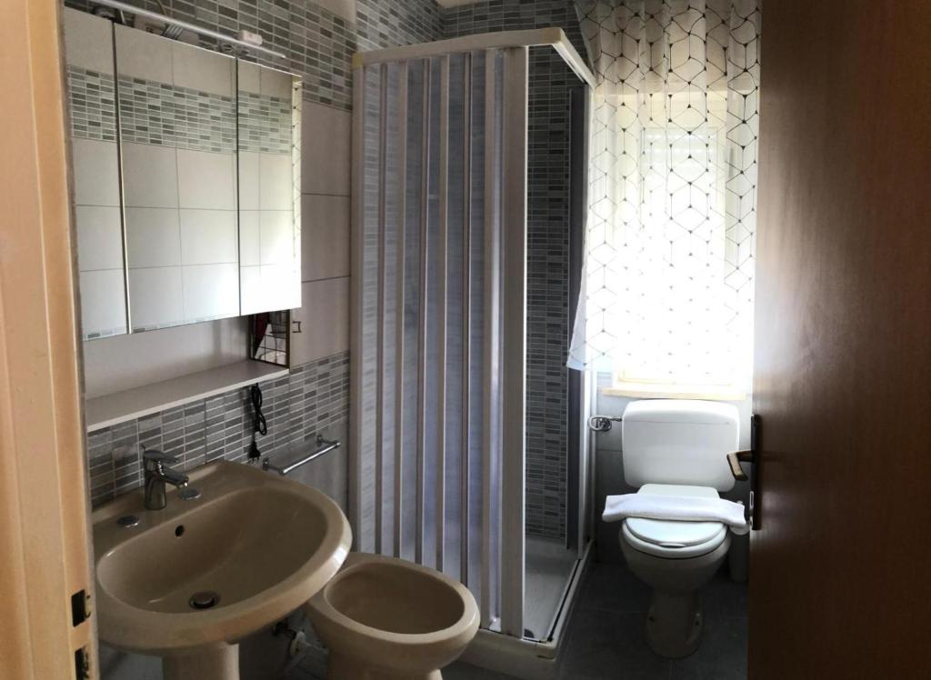 Um banheiro em Villa Dacla