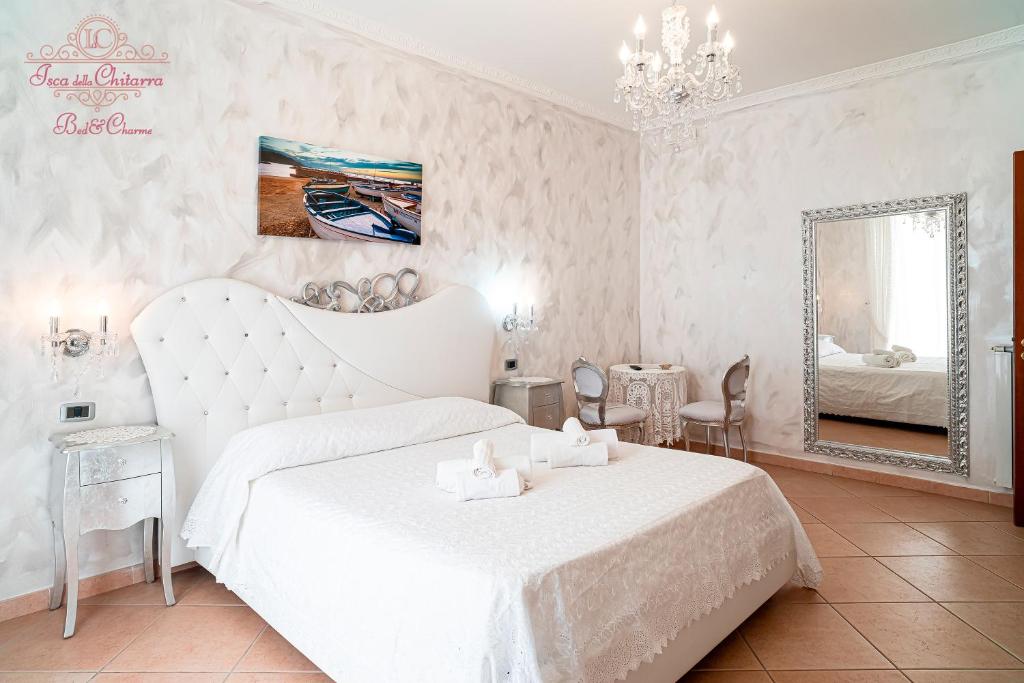 Posteľ alebo postele v izbe v ubytovaní Isca della Chitarra Bed and Charme
