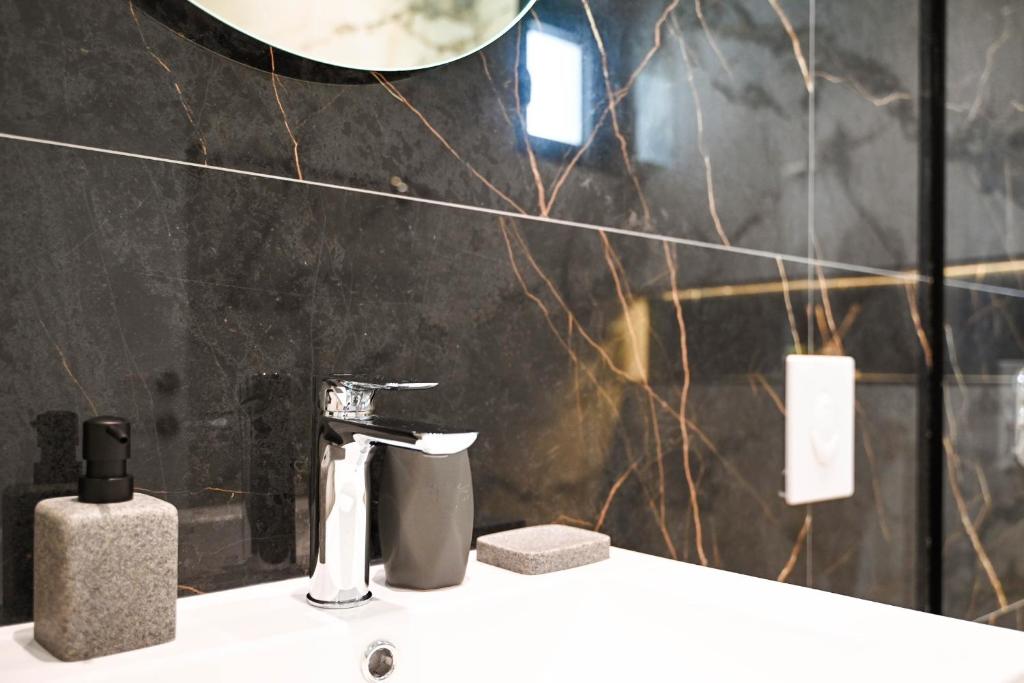 Koupelna v ubytování B&B Lovac Hasa 2