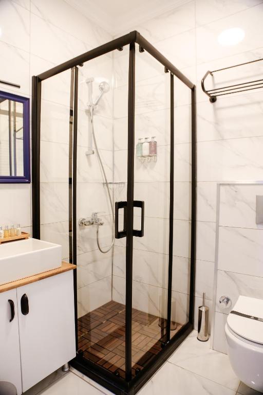Koupelna v ubytování Istiklal Street Taksim House Yamalya Hotel