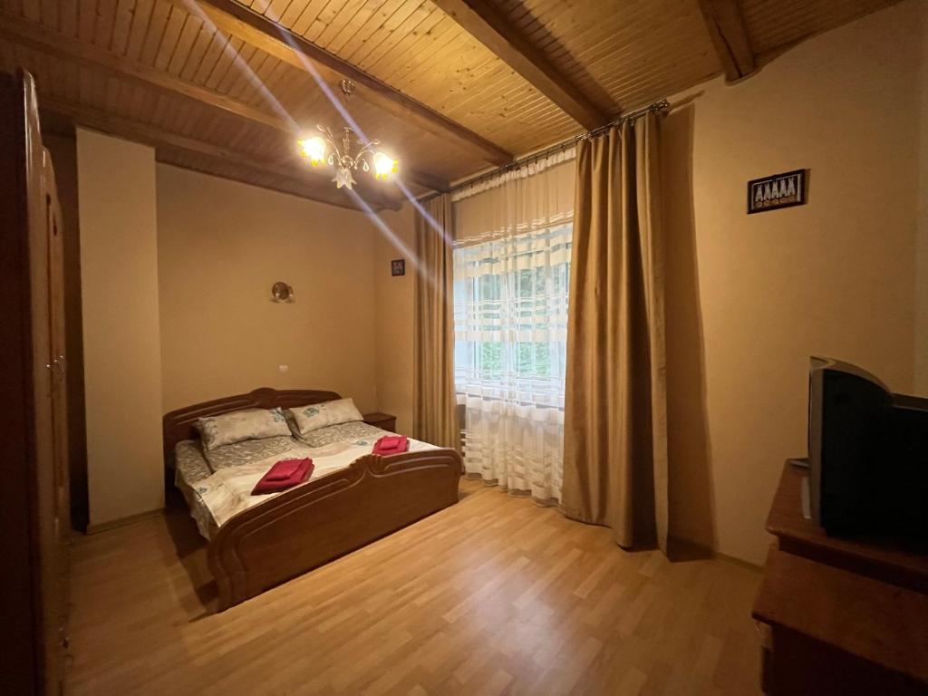 Postel nebo postele na pokoji v ubytování "Діброва"