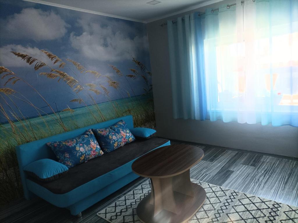 Posezení v ubytování Casa Katiușa
