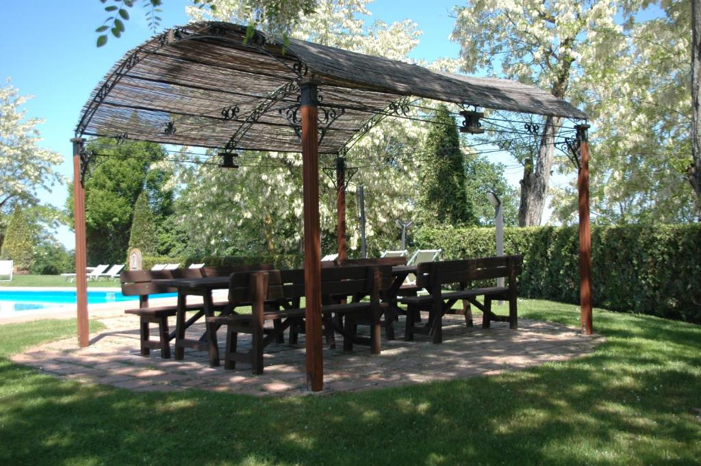 Zahrada ubytování La Casa Delle Querce
