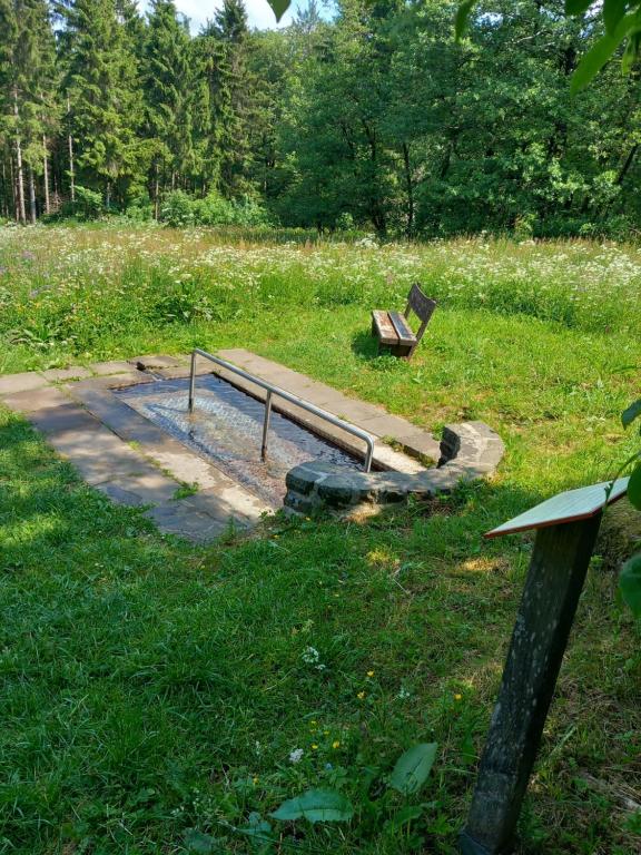 Zahrada ubytování Vogelsberger Zirbenstüberl