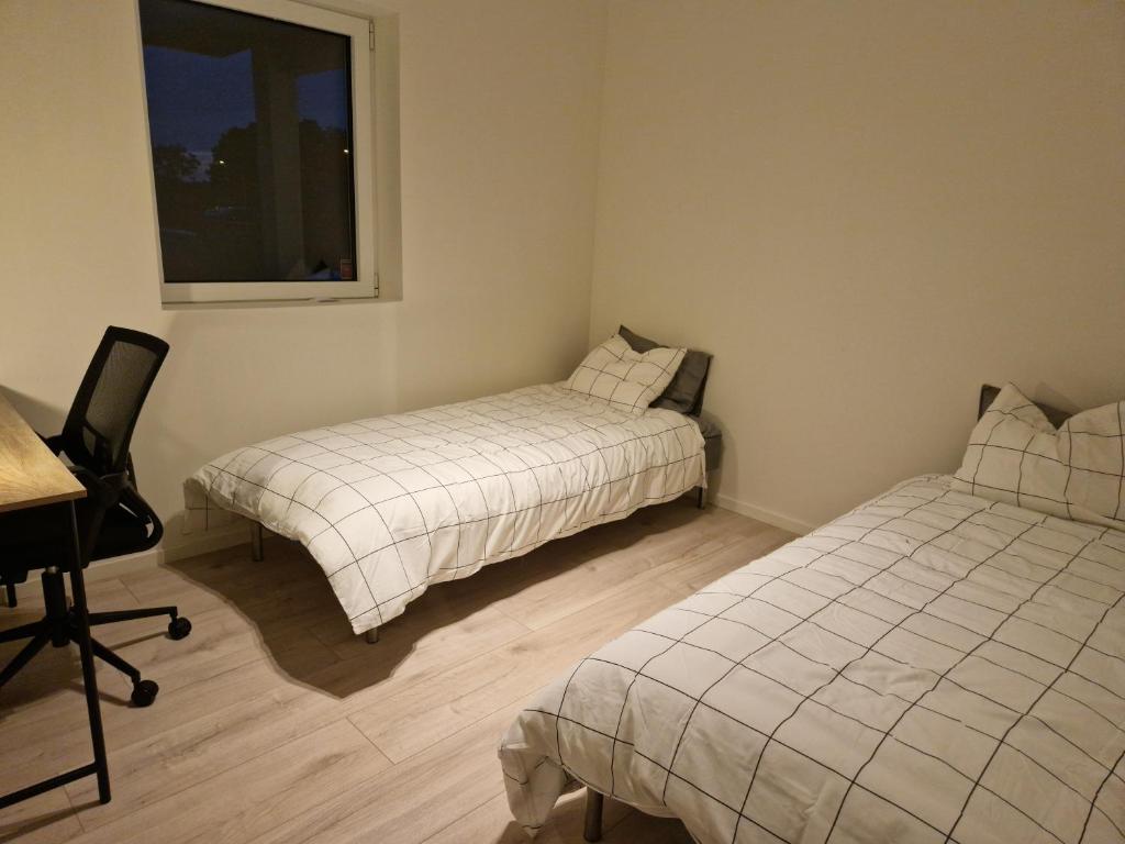 Postel nebo postele na pokoji v ubytování Lorans