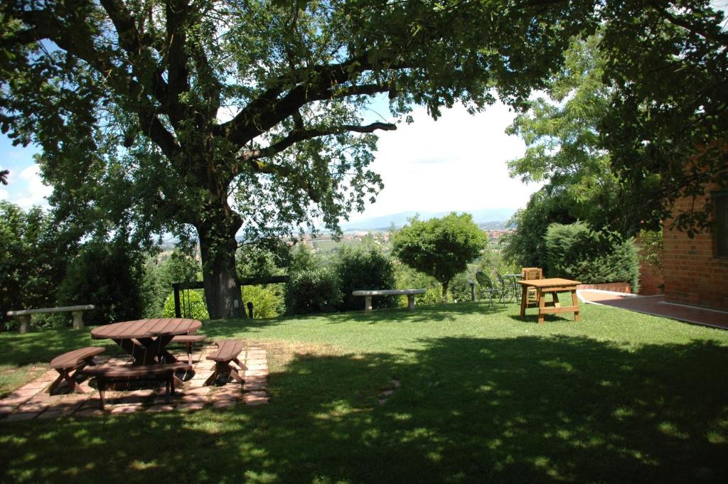 Zahrada ubytování La Casa Delle Querce