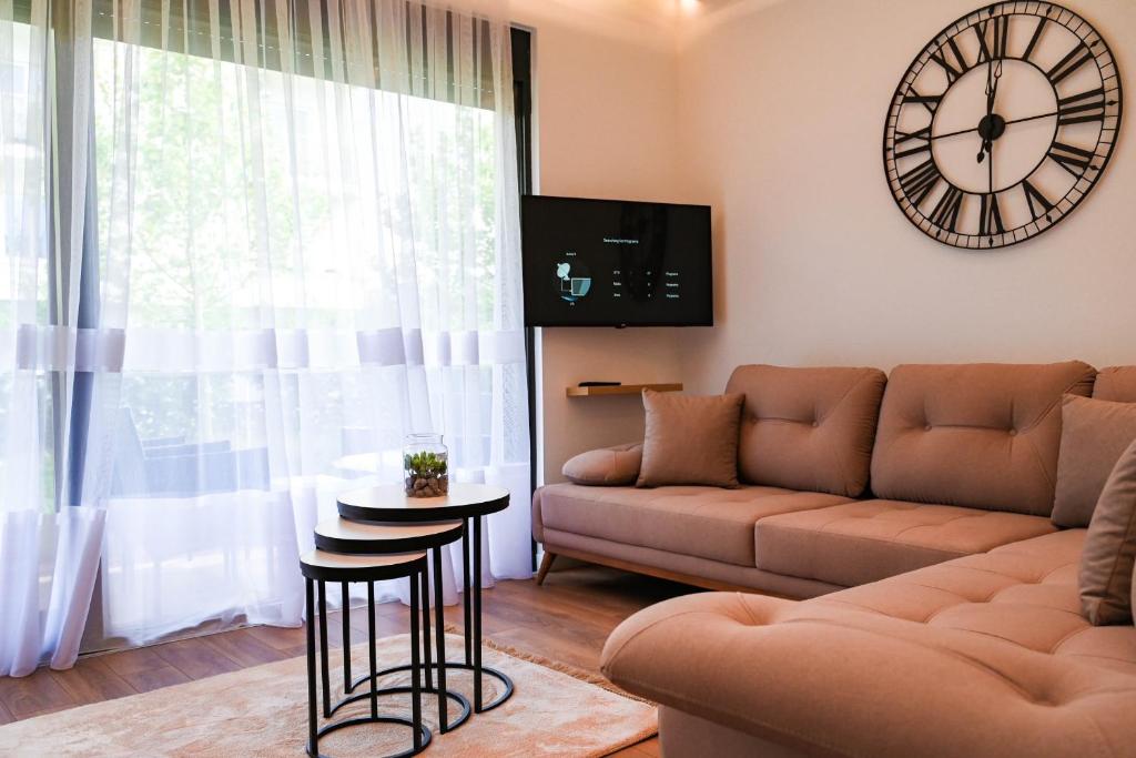 Posezení v ubytování B&B Lovac Hasa 2